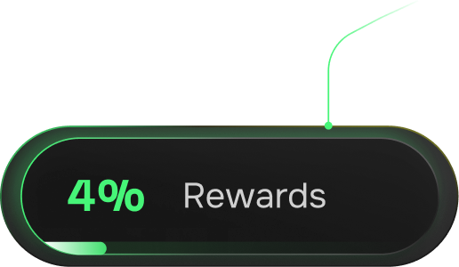 Tokenomics distribution - Presale, Reserves, Rewards, Listings, Team, Marketing