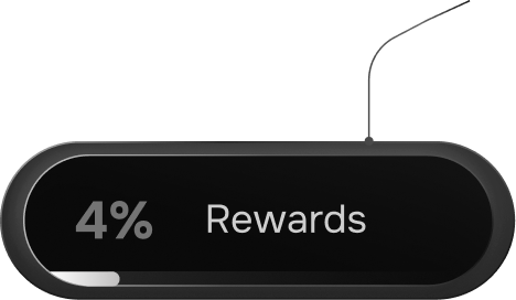 Tokenomics distribution - Presale, Reserves, Rewards, Listings, Team, Marketing